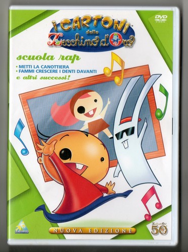 Dvd scuola rap i - scuola, cartoni